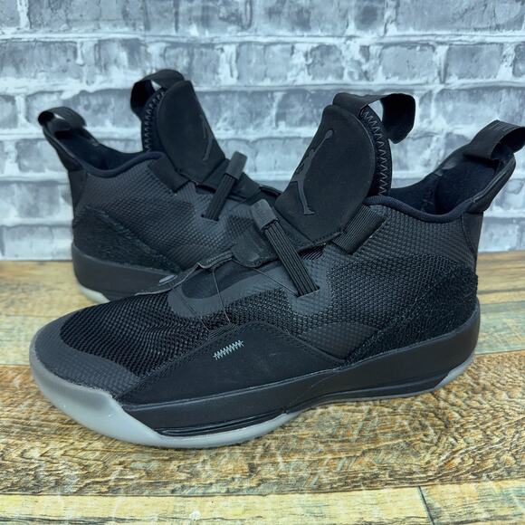 Nike Air Jordan 33 Utility Blackout Black Basketball AQ8830-002 Mens Size 8 Rare main image 10